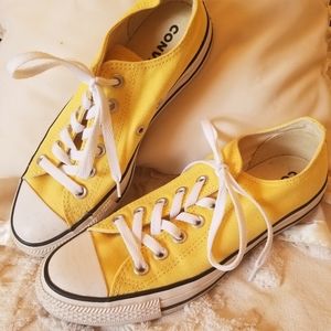 Yellow Converse Sneakers